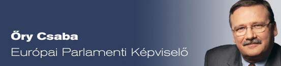 az est díszvendége Őry Csaba  európai parlamenti képviselő