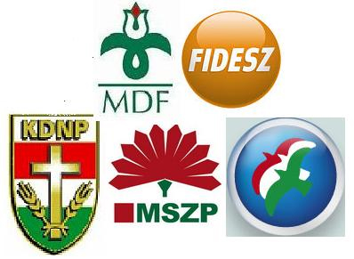 pártok
