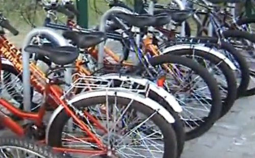 Kerékpártároló létesült a gyöngyösi autóbusz-pályaudvaron