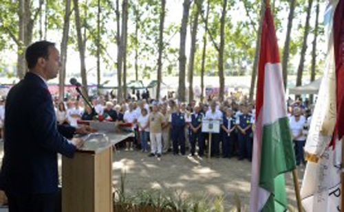 A migrációról is beszélt Nyitrai Zsolt Tiszanánán