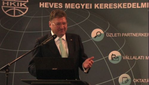  Az iparkamara évnyitójának vendége Parragh László volt