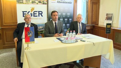 Nyitrai Zsolt országgyűlési képviselő számolt be Eger fejlesztésiről - forrás: eger.hu