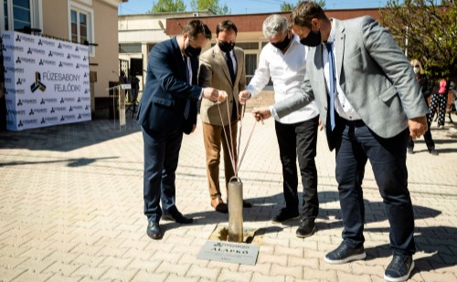 Indul Füzesabony városközpontjának építése 