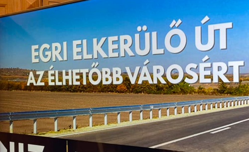 Bevonnák a lakosságot az Egert tehermentesítő út tervezésébe
