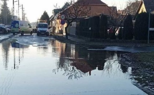 Csőtörés miatt vízhiány lépett fel Eger déli részén